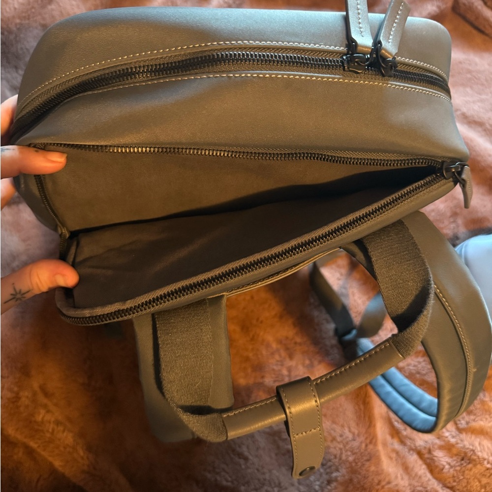 Monos Gray Travel Backpack with Removable Kit Bag - Picture 11 of 11